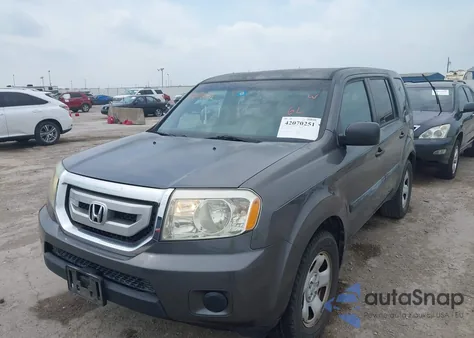 2011 Honda Pilot Lx из США, поврежденный, VIN 5FNYF3H28BB039853